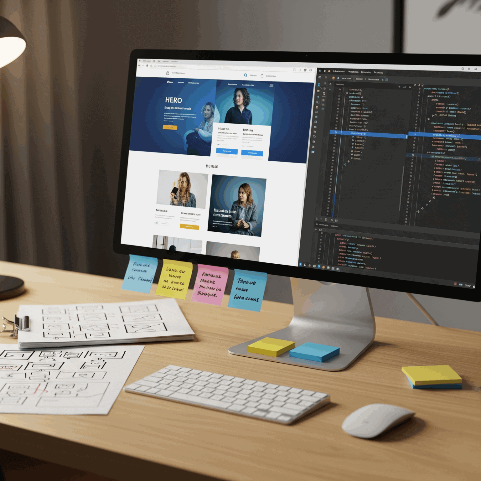 Diseño web interfaz para plataformas de intercambio y criptomonedas, optimizada para SEO.